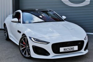 2023 Jaguar F-Type 5.0 V8 R 75 575 AWD in White — image 3