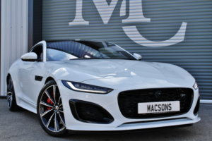 2023 Jaguar F-Type 5.0 V8 R 75 575 AWD in White — image 4