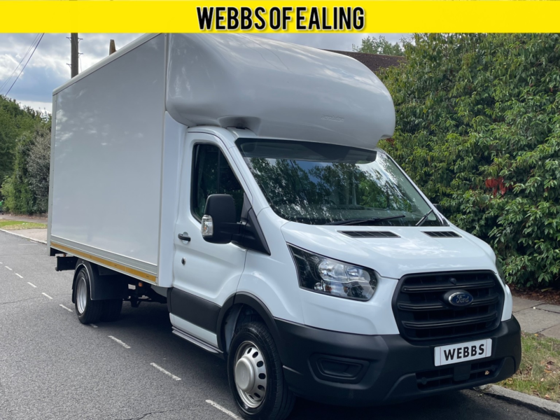 2022 Ford Transit Transit Leader 350 L4 2.0l Ecoblue 130ps Rwd 6 Speed Manual Luton Van in White — image 1