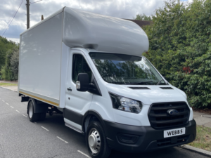 2022 Ford Transit Transit Leader 350 L4 2.0l Ecoblue 130ps Rwd 6 Speed Manual Luton Van in White — image 4