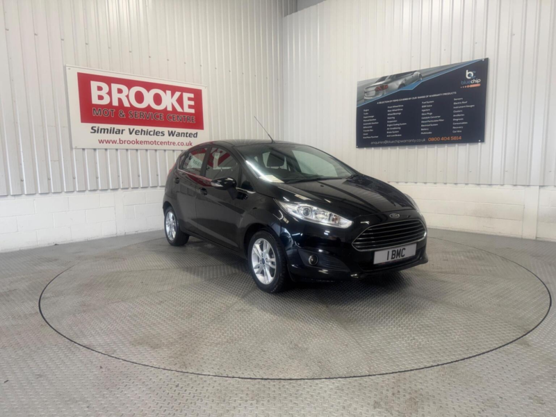 2017 Ford Fiesta 1.0t Ecoboost Zetec Euro 6 (s/s) 5dr in Black — image 1