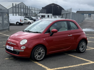 2015 Fiat 500 1.2 Eco Lounge Hatchback 3dr Petrol Manual Euro 6 (s/s) (69 Bhp) in Red — image 4