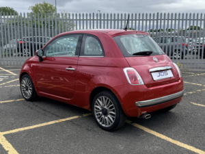 2015 Fiat 500 1.2 Eco Lounge Hatchback 3dr Petrol Manual Euro 6 (s/s) (69 Bhp) in Red — image 6