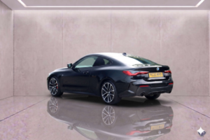 2022 BMW 4 Series 2.0 420d M Sport Mhev Auto 2dr in Black — image 4