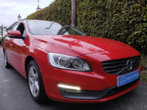 2014 Volvo V60 2.0 D4 Business Edition Estate 5dr Diesel Manual Euro 6 (s/s) (181 Ps) in Red — image 3