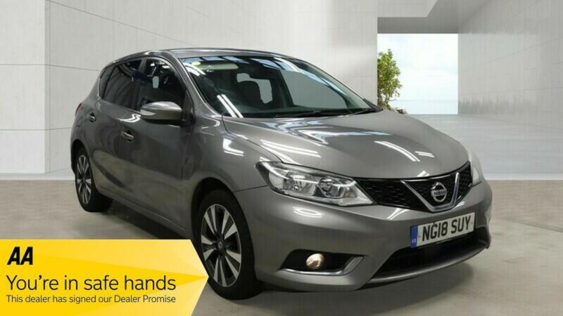 2018 Nissan Pulsar 1.2 Dig-T N-Connecta Euro 6 (s/s) 5dr in Grey — image 1