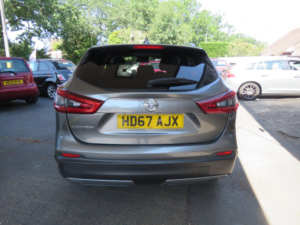2018 Nissan Qashqai 1.6 Dig-T Tekna Euro 6 (s/s) 5dr in Grey — image 6