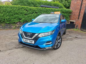 2017 Nissan Qashqai 1.5 Dci N-Connecta Euro 6 (s/s) 5dr in Blue — image 6