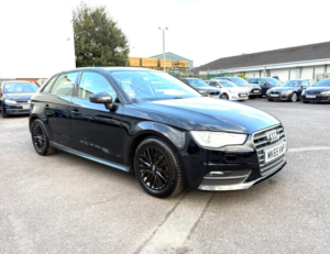 2015 Audi A3 1.6 Tdi Ultra Se Technik Sportback Euro 6 (s/s) 5dr in Black — image 2