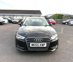 2015 Audi A3 1.6 Tdi Ultra Se Technik Sportback Euro 6 (s/s) 5dr in Black — image 4