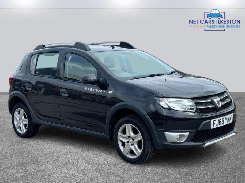 2016 Dacia Sandero Stepway 0.9 Tce Laureate Euro 6 (s/s) 5dr in Black — image 1