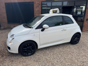 2013 Fiat 500 1.2 S Euro 5 (s/s) 3dr in White — image 3