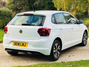 2018 Volkswagen Polo 1.0 Tsi Se Euro 6 (s/s) 5dr in White — image 4