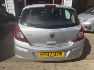 2007 Vauxhall Corsa 1.2 I 16v Design in Silver — image 2
