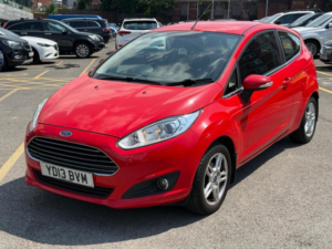 2013 Ford Fiesta 1.25 Zetec Euro 5 3dr in Red — image 4
