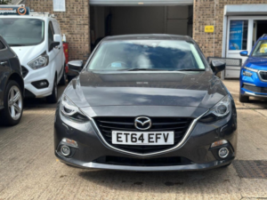 2015 Mazda Mazda3 2.0 Skyactiv-G Sport Nav Euro 5 (s/s) 5dr in Grey — image 3