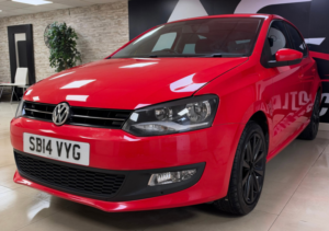 2014 Volkswagen Polo 1.2 Match Edition Hatchback 5dr Petrol Manual Euro 5 (60 Ps) in Red — image 2