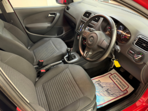 2014 Volkswagen Polo 1.2 Match Edition Hatchback 5dr Petrol Manual Euro 5 (60 Ps) in Red — image 5