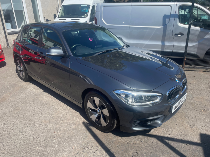 2018 BMW 1 Series 1.5 116d Se Business Hatchback 5dr Diesel Manual Euro 6 (s/s) (116 Ps) in Grey — image 1