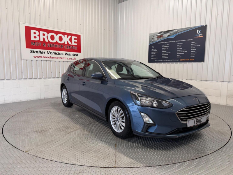 2019 Ford Focus 1.5 Ecoblue Titanium Auto Euro 6 (s/s) 5dr in Blue — image 1