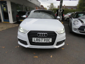2017 Audi A1 1.4 Tfsi S Line Sportback S Tronic Euro 6 (s/s) 5dr in White — image 2
