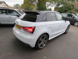 2017 Audi A1 1.4 Tfsi S Line Sportback S Tronic Euro 6 (s/s) 5dr in White — image 5