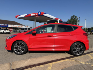 2019 Ford Fiesta 1.0 T Ecoboost St-Line X in Red — image 4