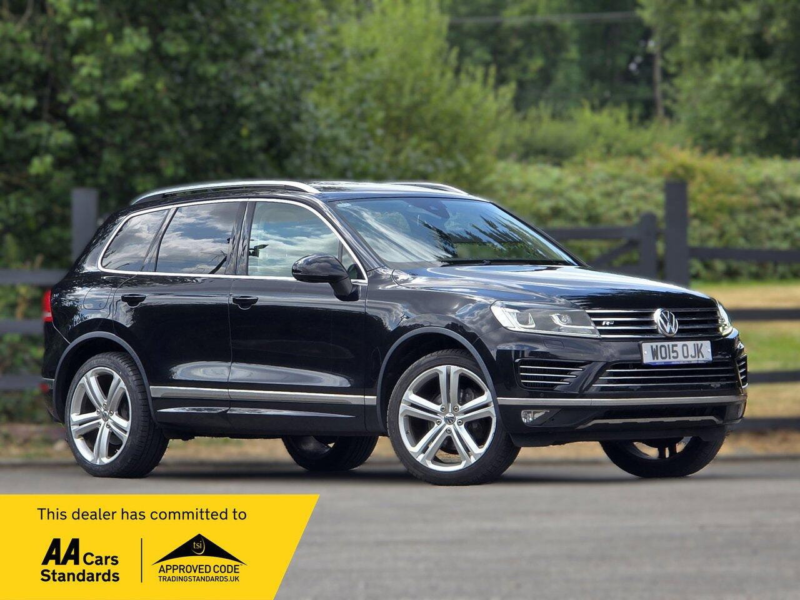 2015 Volkswagen Touareg 3.0 Tdi V6 Bluemotion Tech R-Line SUV 5dr Diesel Tiptronic 4WD Euro 6 (s/s) (262 Ps) in Black — image 1