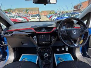 2018 Vauxhall Corsa 1.4i Ecotec Sport Euro 6 3dr in Blue — image 2