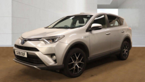 2018 Toyota Rav4 2.5 Vvt-H Design CVT 4WD Euro 6 (s/s) 5dr in Silver — image 4