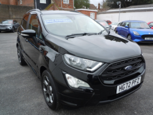 2023 Ford Ecosport 1.0 Ecosport St-Line 5 Door 1.0l Ford Ecoboost 125ps Fwd 6 Speed Manual in Black — image 2