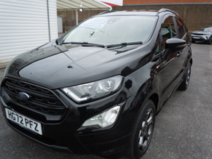 2023 Ford Ecosport 1.0 Ecosport St-Line 5 Door 1.0l Ford Ecoboost 125ps Fwd 6 Speed Manual in Black — image 3