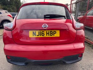 2016 Nissan Juke 1.5 Dci Tekna Euro 6 (s/s) 5dr in Red — image 5