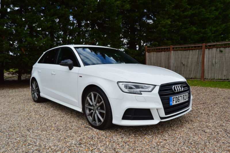 2018 Audi A3 2.0 Tdi Black Edition in White — image 1