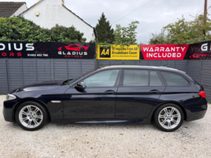 2012 BMW 5 Series 2.0 520d M Sport Touring Steptronic Euro 5 (s/s) 5dr in Black — image 5