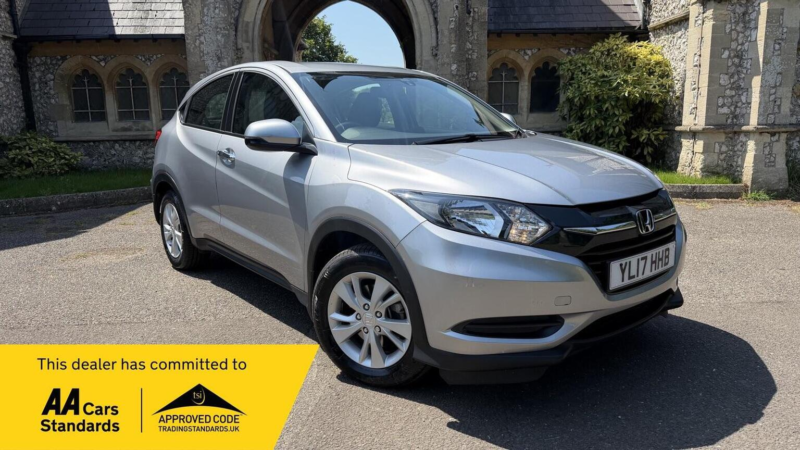 2017 Honda Hr-V 1.5 I-Vtec Black Edition Euro 6 (s/s) 5dr in Silver — image 1