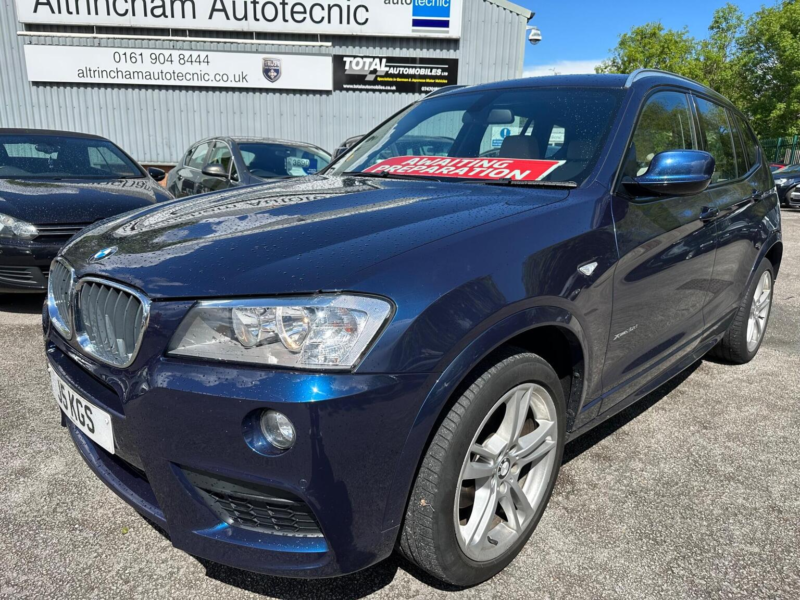 2012 BMW X3 2.0 20d M Sport Auto Xdrive Euro 5 (s/s) 5dr in Blue — image 1