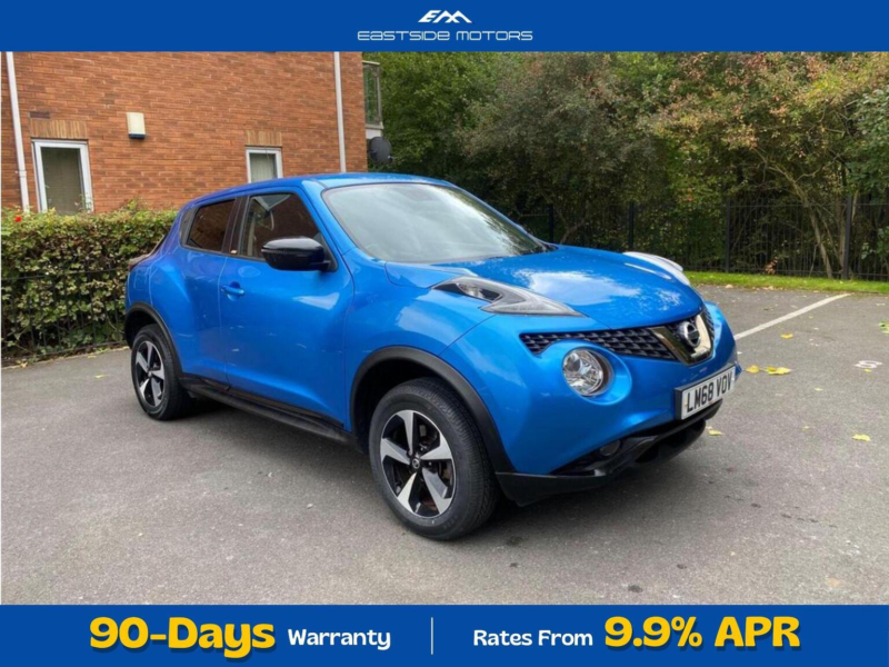 2018 Nissan Juke 1.6 Bose Personal Edition Euro 6 5dr in Blue — image 1