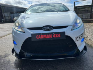 2010 Ford Fiesta 1.6 Td Zetec S 3dr in White — image 6
