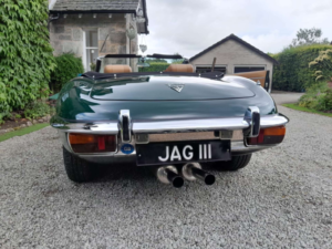 1972 Jaguar E-Type V12 Roadster Manual in Green — image 5