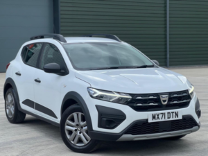 2021 Dacia Sandero Stepway 1.0 Tce Essential Euro 6 (s/s) 5dr in White — image 3