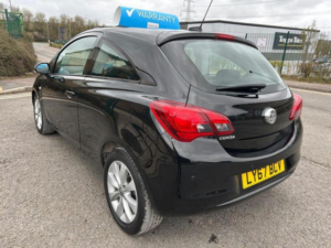 2017 Vauxhall Corsa 1.4i Ecotec Energy Euro 6 3dr in Black — image 4