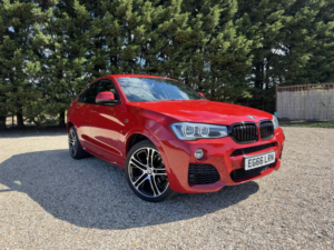 2016 BMW X4 3.0 X4 Xdrive35d M Sport in Red — image 3