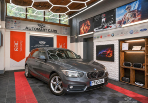 2015 BMW 1 Series 1.5 116d Se Auto Euro 6 (s/s) 5dr in Grey — image 2