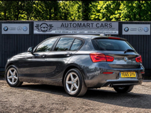 2015 BMW 1 Series 1.5 116d Se Auto Euro 6 (s/s) 5dr in Grey — image 4