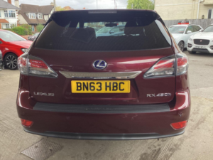 2014 Lexus Rx 3.5 450h V6 F Sport CVT 4WD Euro 5 (s/s) 5dr in Red — image 6