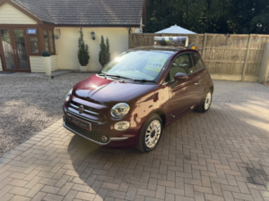 2018 Fiat 500 1.2 500 My17 1.2 69hp Lounge in Red — image 3
