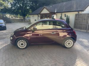 2018 Fiat 500 1.2 500 My17 1.2 69hp Lounge in Red — image 4