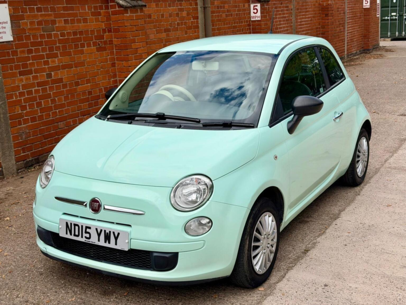 2015 Fiat 500 1.2 Pop Euro 6 (s/s) 3dr in Green — image 1