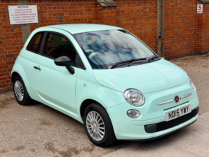 2015 Fiat 500 1.2 Pop Euro 6 (s/s) 3dr in Green — image 2